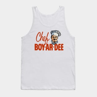 Chef Boy-ar-dee Tank Top